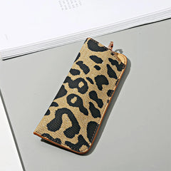 Leopard Print Sunlasses Pouch