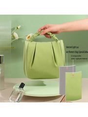Transparent PVC Makeup Pouch with Wet Dry Separation - FD ⚡