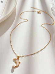 Dolphin Necklace -  Gold