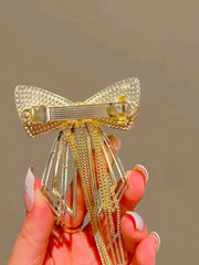 1pc Gold Tone Butterfly Design Hair Chain