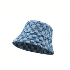 Unisex Outdoor Sports Bucket Hat - Baby Blue