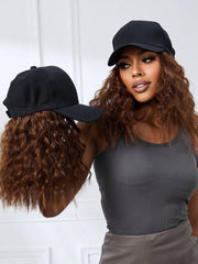 Short Wavy Baseball Cap Wig