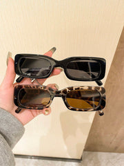 2pcs Y2K Square Cute Vintage Beach Fashion Eyeglasses