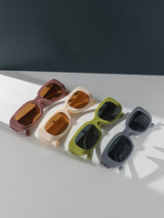 4-Pack Square Frame Dopamine Harajuku Sunglasses
