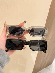 2pcs Y2K Style Square Frame Glasses