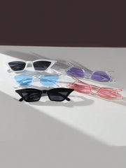 5 Pack Colorful Plastic Cat Eye Glasses