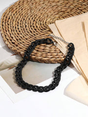 1pc Exaggerated Fashionable Hip Hop Style Acrylic Necklace