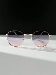6pcs Set Elegant Ombre Color Fashion Glasses