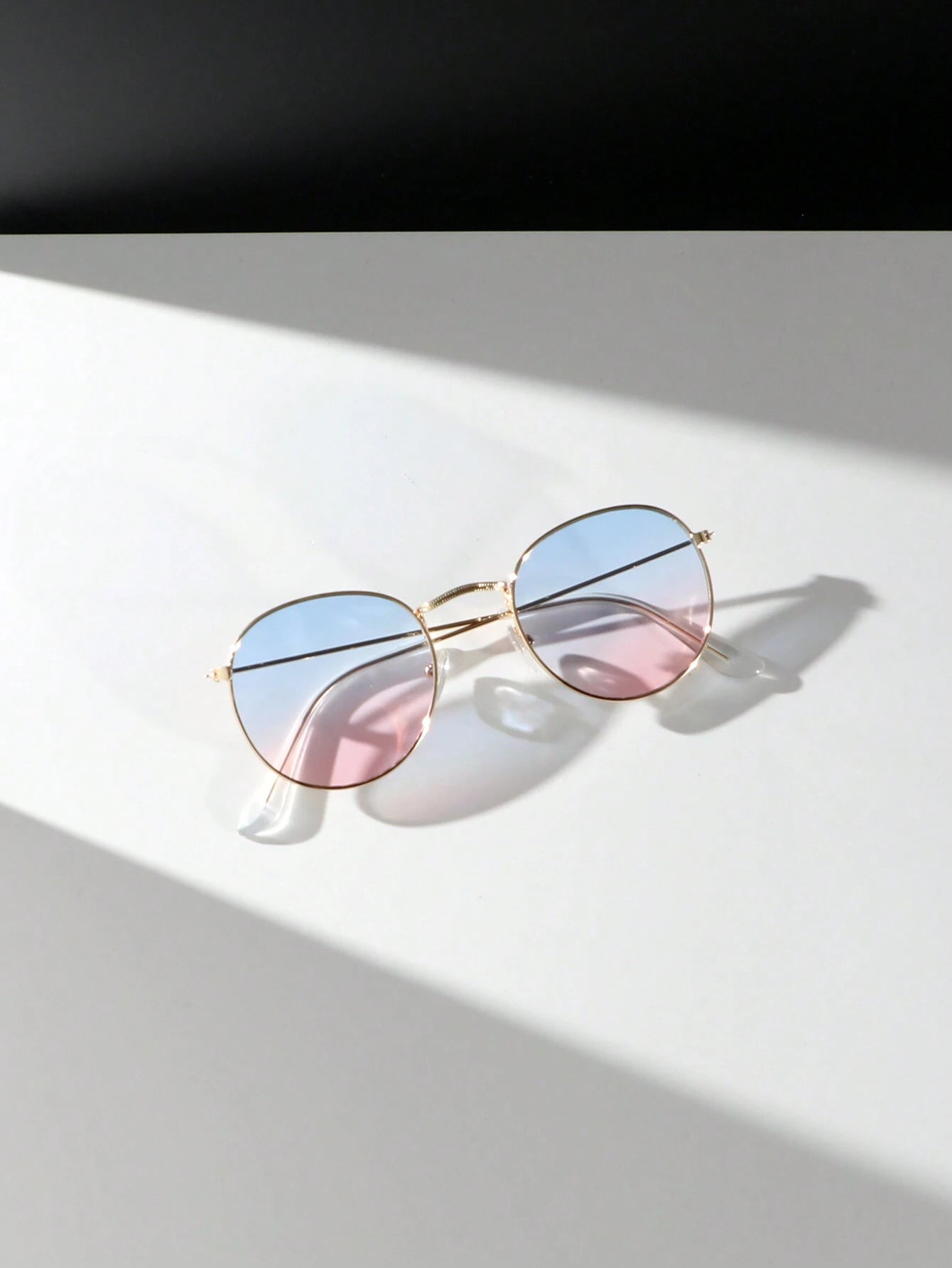 6pcs Set Elegant Ombre Color Fashion Glasses