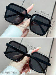 4Pack Y2K Square Frame Sunglasses