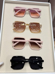 4Pack Y2K Square Frame Sunglasses