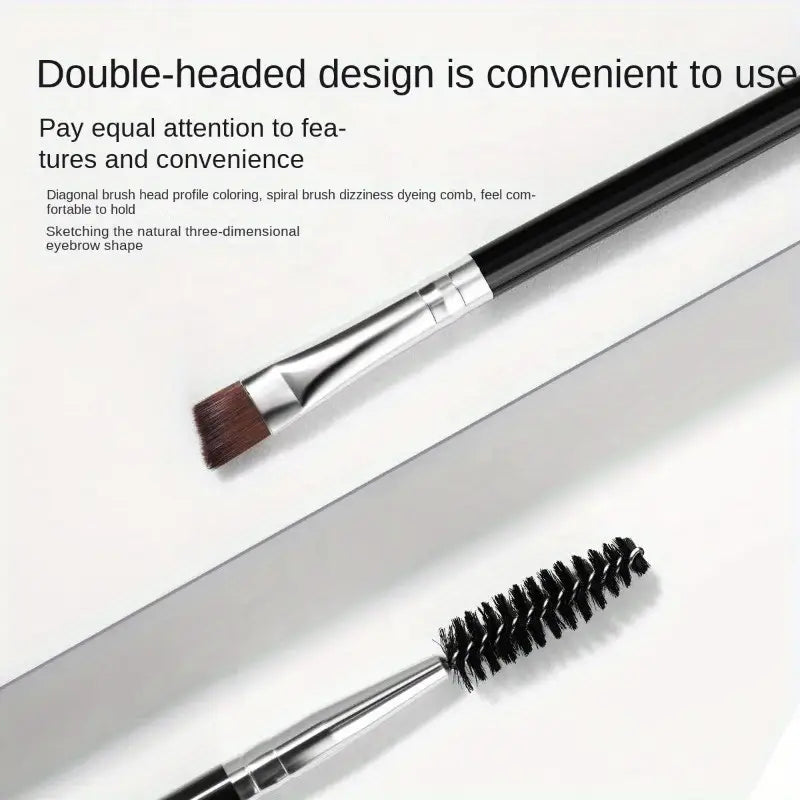 Dual-Headed Eyebrow Brush - FD ⚡