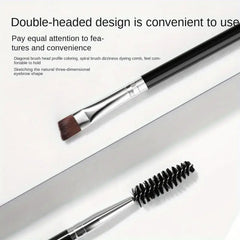 Dual-Headed Eyebrow Brush - FD ⚡