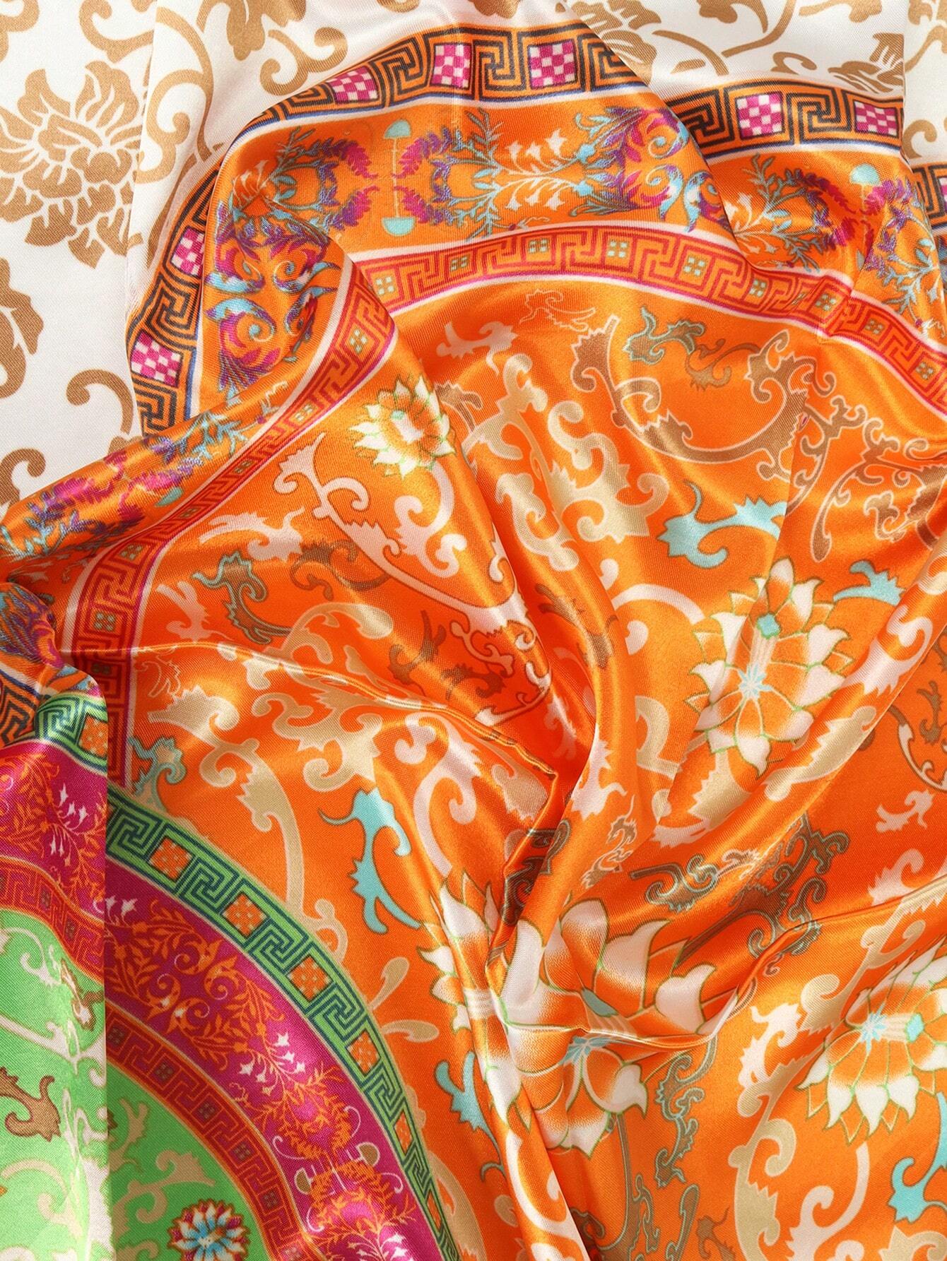 1pc Beach Accessories Silk Multifunctional Outdoor Sport Headscarf