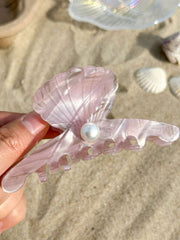 Shell Shaped Acetic Acid Hair Clips