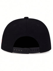 1pc Flat-Brim Baseball Cap