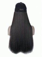Synthetic Hair Extension Baseball Cap Wig