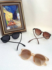 3-Pack Round Frame Y2K Vintage Glasses