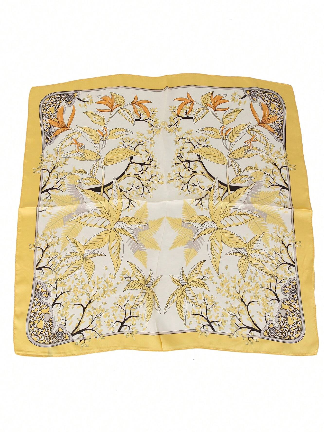 1pc Ditsy Floral Square Scarf