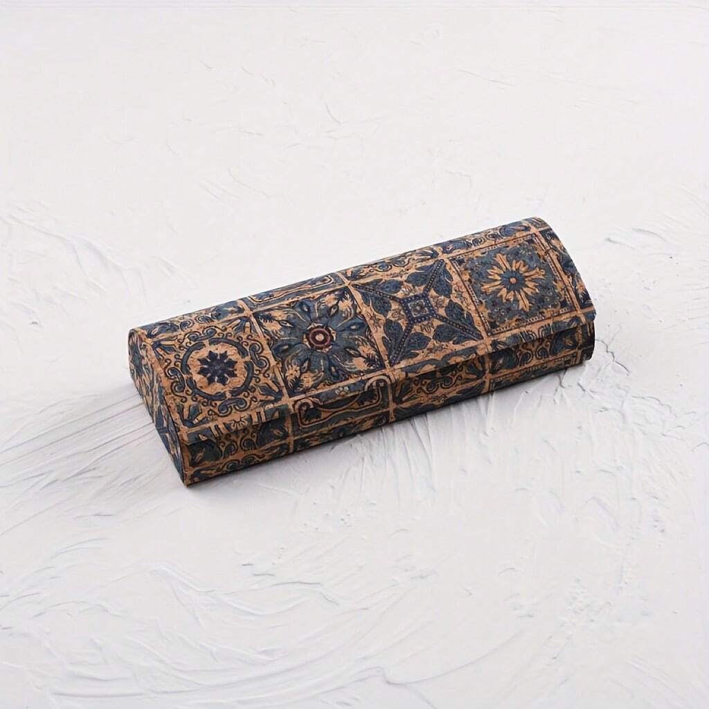 1pc Vintage Handmade Eyeglasses Case