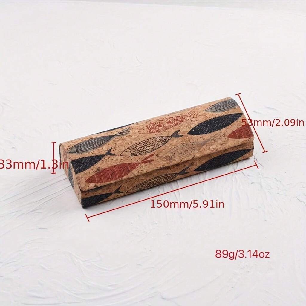 1pc Vintage Handmade Eyeglasses Case