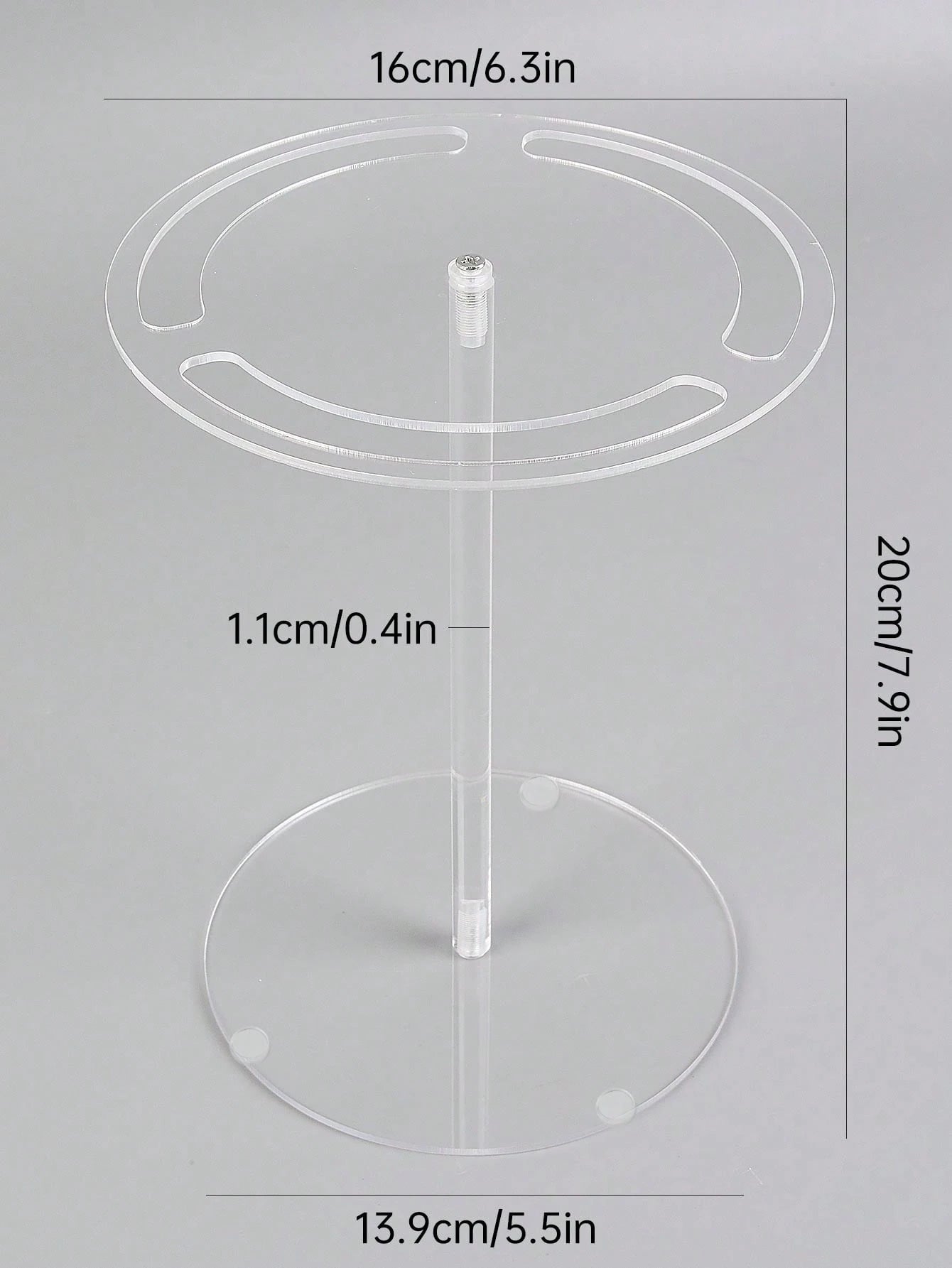 1pc Acrylic Sunglasses Display Stand