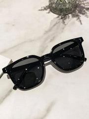 Fashion A Pure Want Blusher Glasses - Black