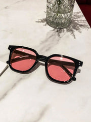 A Pure Want" Blusher Glasses Set - Pink