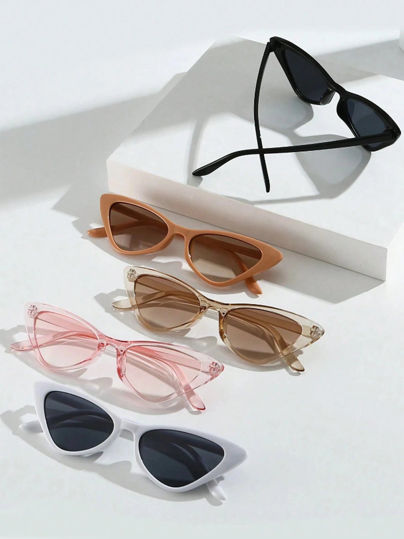 5pcs Triangle Cat Eye Eyeglasses