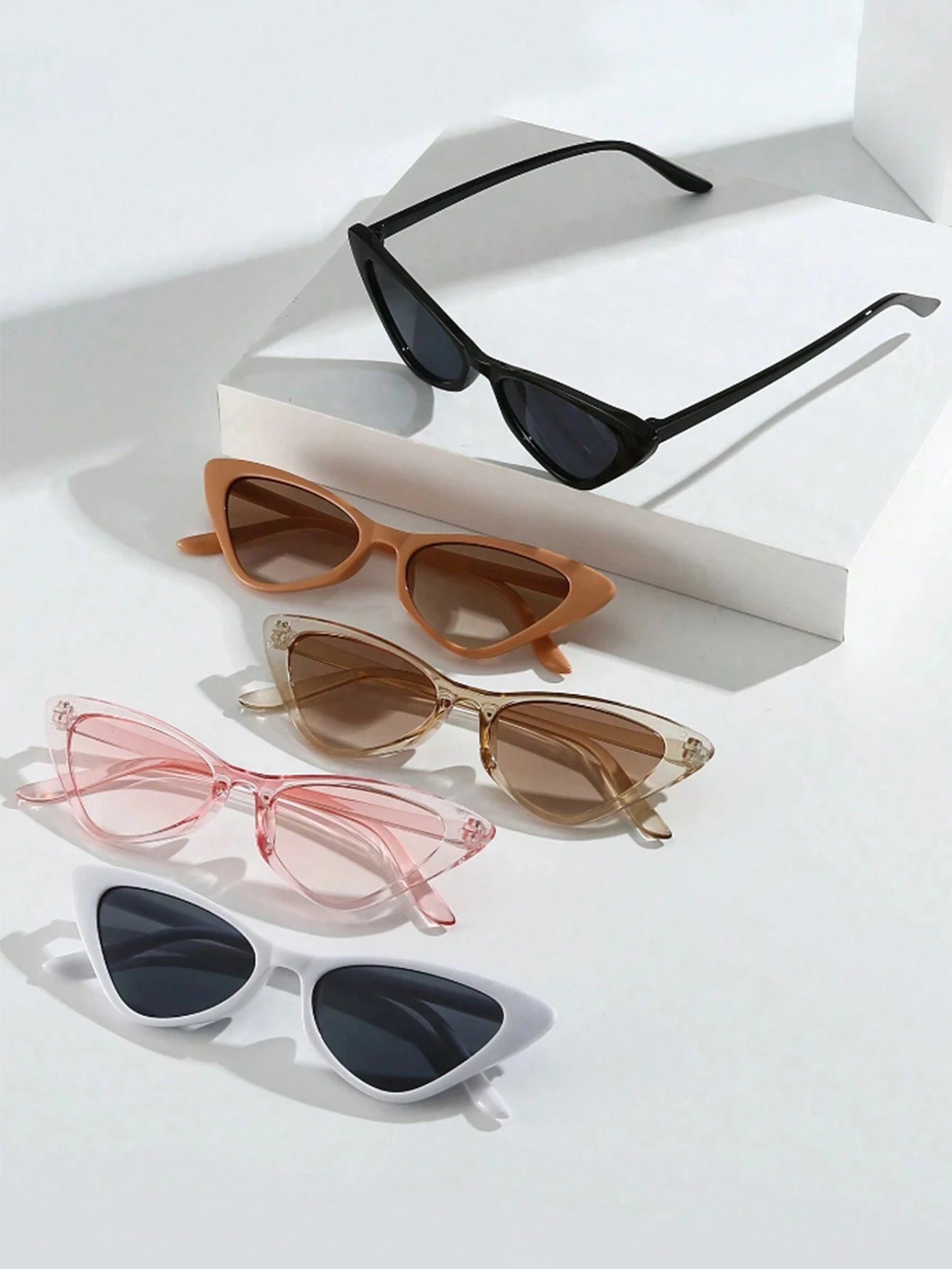 5pcs Triangle Cat Eye Eyeglasses