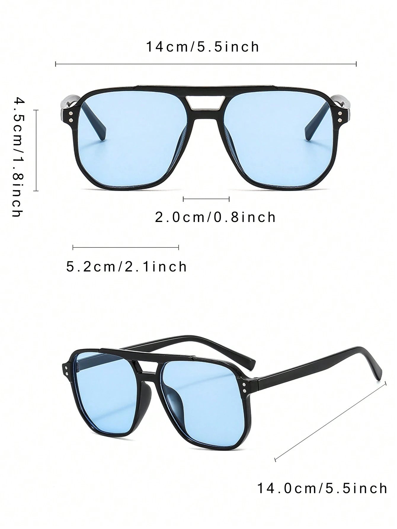 3pcs Square Squad Sunglasses Combo