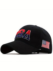 1pc Embroidered Hip Hop Adjustable Sun Protection Baseball Cap