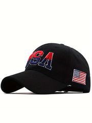 1pc Embroidered Hip Hop Adjustable Sun Protection Baseball Cap