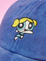 1pc Cute Basics Cartoon Bubbles Embroidered Baseball Cap