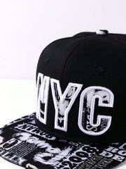 1pc Flat Brim Baseball Cap