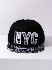 1pc Flat Brim Baseball Cap