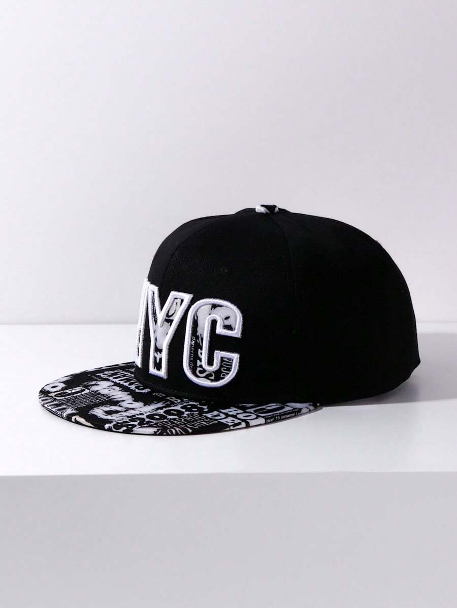 1pc Flat Brim Baseball Cap