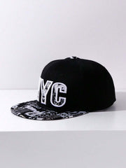 1pc Flat Brim Baseball Cap
