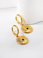Stainless Steel Zircon Earrings - FD ⚡