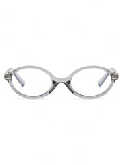 Full Rim Oval Non-Prescription Glasses