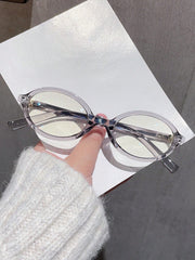 Full Rim Oval Non-Prescription Glasses