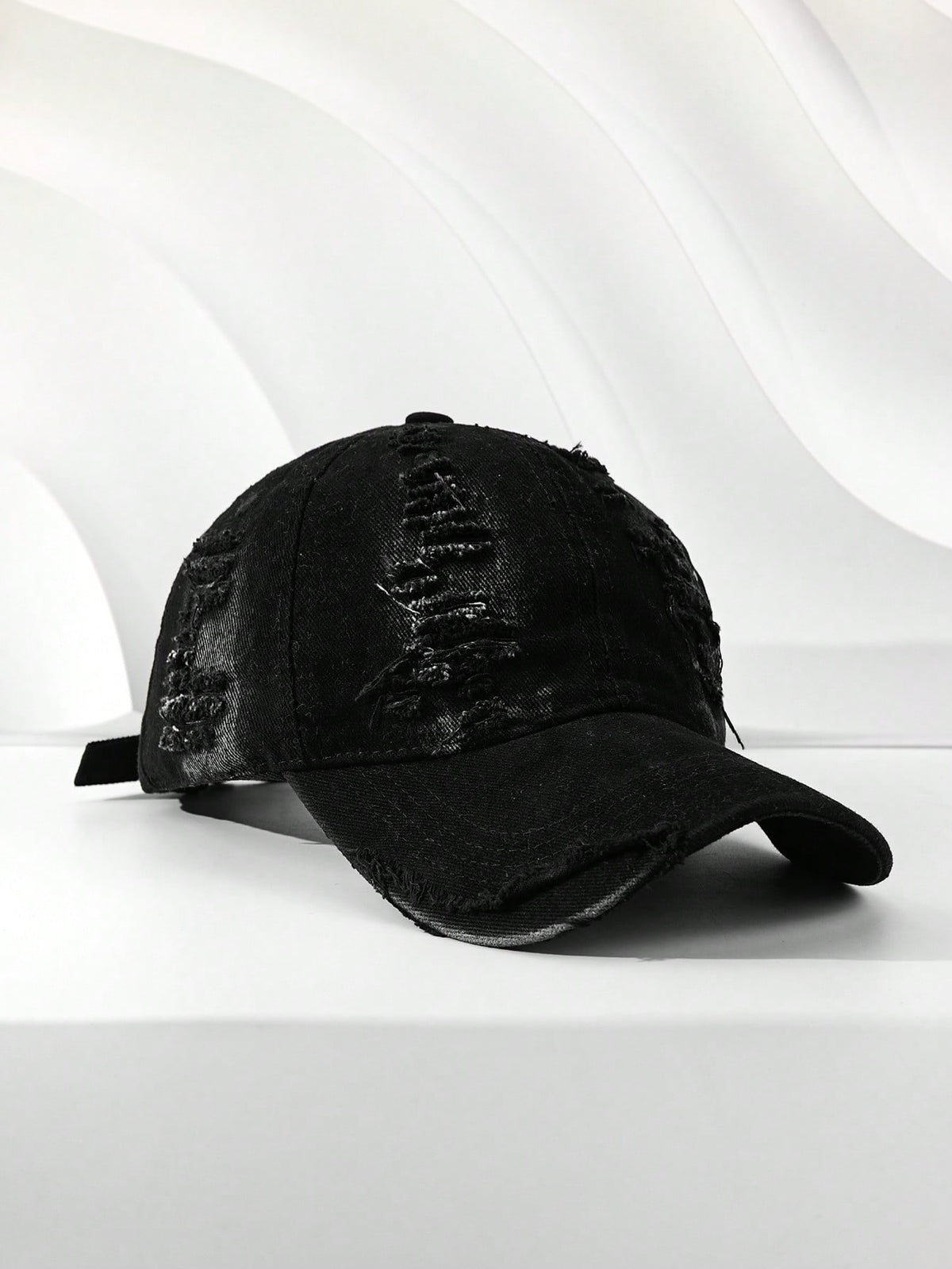 1pc Unisex Distressed Ombre Baseball Cap
