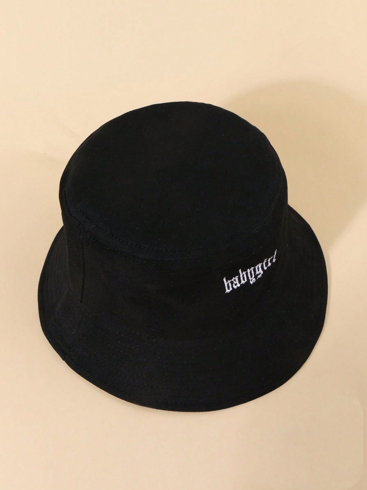 1pc Style Embroidered "BABYGIRL" Letter Sun Protection Casual Bucket Hat