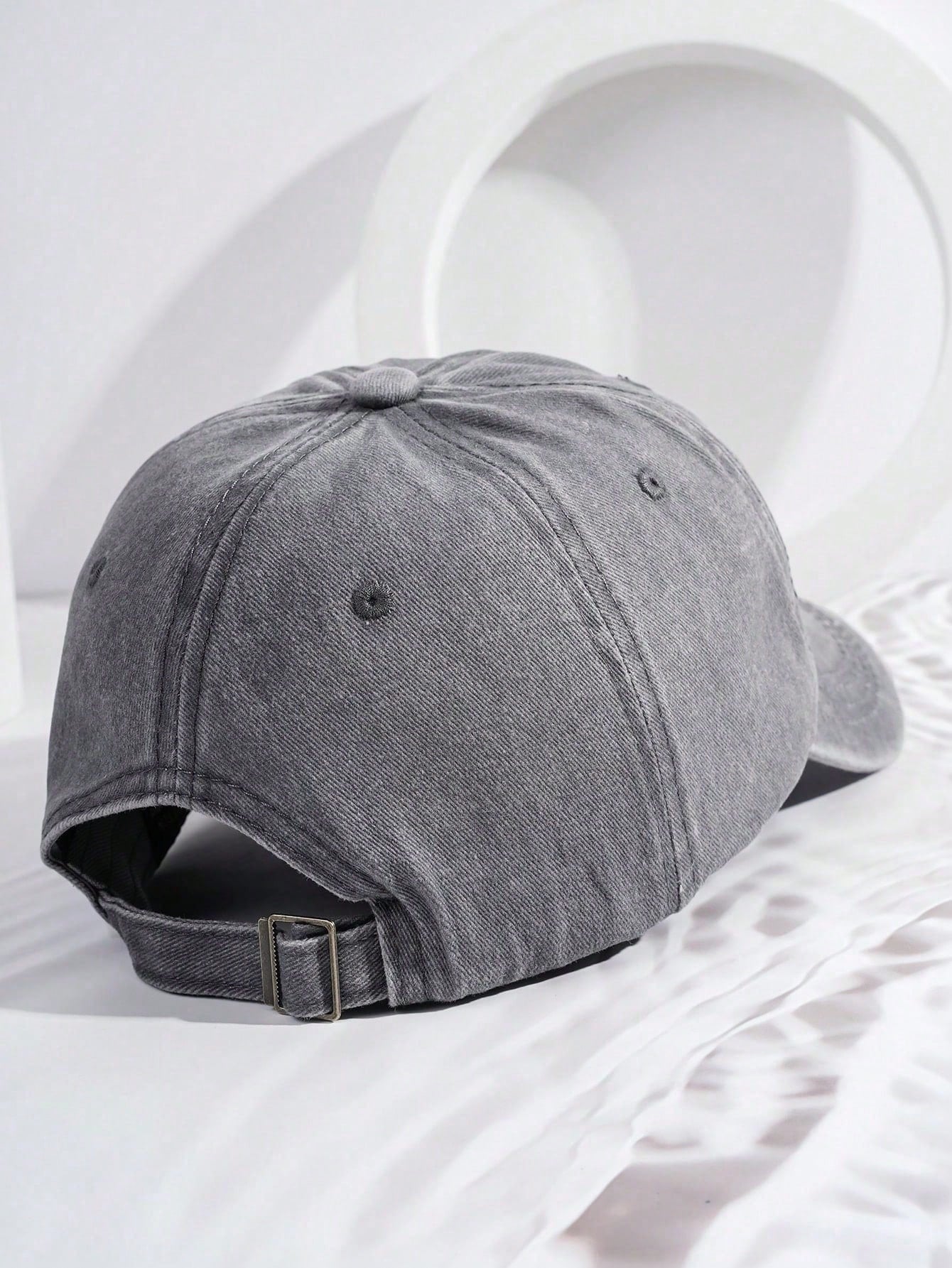 Unisex Washed Baseball Cap - Grey