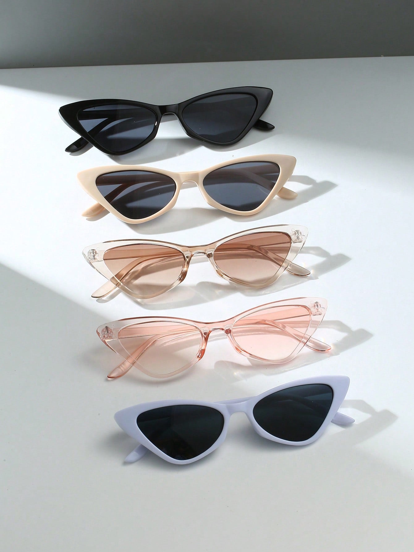 5pcs Triangle Cat Eye Eyeglasses