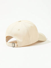 1pc Letter Embroidered Adjustable Casual Baseball Cap