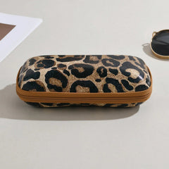 Animal Leopard Print EVA Eyeglass Case
