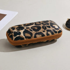 Animal Leopard Print EVA Eyeglass Case