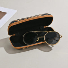 Animal Leopard Print EVA Eyeglass Case