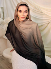 1pc Bohemian Style Watercolor Print Headscarf